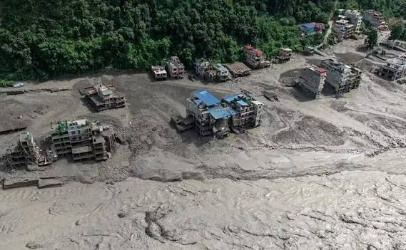 China Raises Flood Alert Near Nepal Border as Glacier-Formed Lake Overflows