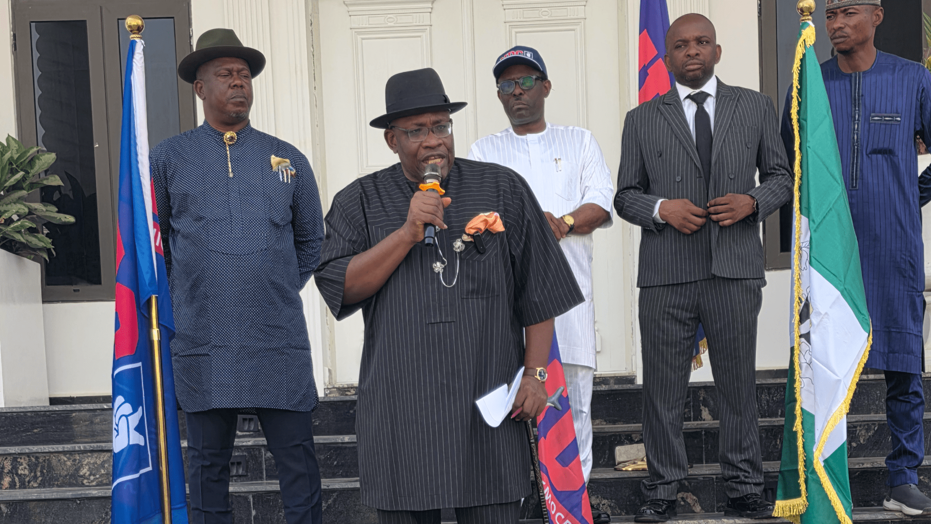 Henry Seriake Dickson has unveiled a three-man team to sharpen his political, technical and media operations ahead of the 2027 elections
