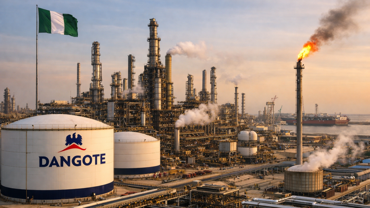 Nigeria’s Oil Refining Sector Posts 43.94% Growth as Dangote Refinery Scales Up
